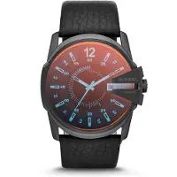 Diesel Analoog horloge 'Master Chief' rood / zwart