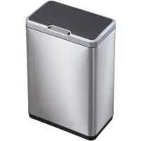 EKO Afvalbak Mirage Sensor Bin 45L Mat RVS