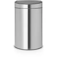 Brabantia Touch Bin 40 liter RVS