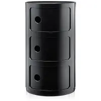 Kartell Componibili Classic Opbergunit Black | 3 doors