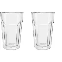 Leopold Vienna dubbelwandige latte macchiatoglazen - 35 cl - 2 stuks