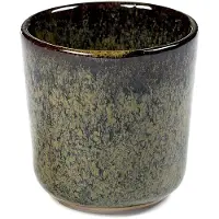 Serax Surface ristretto mug Indi Grey - Ø 6 cm - hoogte 6 cm - set van 4