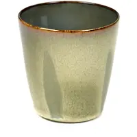 Serax Terres de Rêves beker conisch 150 ml ø 7 cm stoneware misty grey