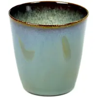 Serax Terres de Rêves beker conisch 150 ml ø 7 cm stoneware smokey blue