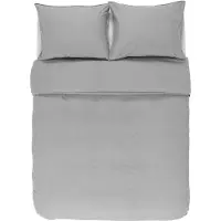 Essenza Dekbedovertrek Guy Silver-200x200/220