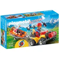 Playmobil Quad+Draagberr.