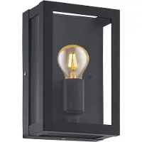 Eglo Alamonte Wandlamp 17 X 26 Cm Zwart