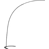 TRIO TR427511802, Zwart, Universeel, Metaal, IP20, Klasse II, Niet vervangbare lamp(en)