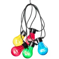 Konstsmide lichtsnoer (5 lampen, met timer)