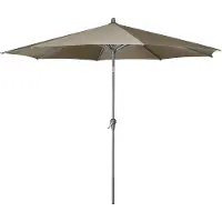 Platinum Stokparasol Riva Taupe Ø300 cm
