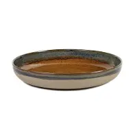Serax Surface by Sergio Herman schaal ø 32 cm rusty brown