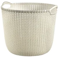 Curver knit mand - 30 liter - oasis white