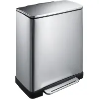 EKO E-Cube 28+18 Liter Mat RVS