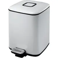 EKO Pedaalemmer Regent Step Bin 6L Wit
