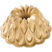 Nordic Ware Crown Bundt tulbandvorm jubileumeditie ø 24 cm aluminium goudkleurig