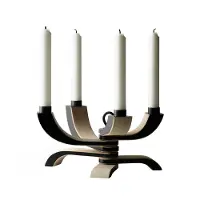Design House Stockholm Nordic Light kaarsenhouder 4 armen zwart
