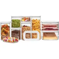 Mepal Modula set bewaardozen 9-delig - wit