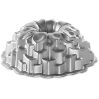 Nordic Ware Blossom tulbandvorm ø 26 cm aluminium grijs