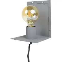 Urban Interiors Wandlamp Hook vintage grey