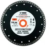 Perfectmate EPT0613 X-Turbo Diamantschijf | Beton en universeel | 230 mm - EPT0613