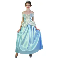 Boland Prinses Maribel verkleedjurk dames blauw maat 36/38