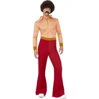 Smiffy Authentieke 70's retro kostuum man