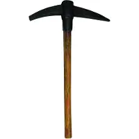 Boland Pik houweel (bruin en antraciet, 55cm)