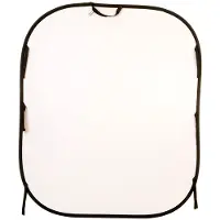 Lastolite Plain Collapsible 1.5 x 1.8m White/Mid Grey