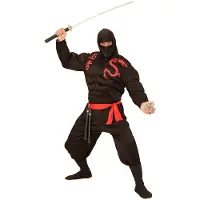 Widmann Ninja spieren kostuum voor volwassenen