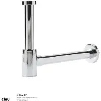 Clou InBe Designsifon Type 2 Rond Chroom