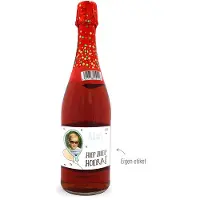 Yoursurprise Kinderchampagne met bedrukt etiket - Kidibul (750ml)