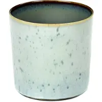 Serax Terres de Rêves beker cilindervormig 250 ml ø 7,5 stoneware lichtblauw