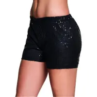 Coppens Hotpants sequins zwart (zwart)