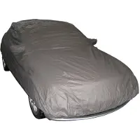 Autostyle autohoes sedan S 406 x 165 x 117 cm PVC/katoen grijs