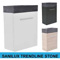 Sanilux Fonteinkast trendline stone links/rechts draaiend