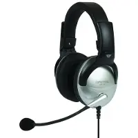 Koss SB45 Headset Bedraad Hoofdband Gamen Zwart, Zilver