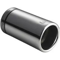 Ulter Sport Uitlaatsierstuk - Rond Ø80mm - Lengte 200mm - Montage 48-56mm - RVS