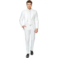 Opposuits White Knight Kostuum | Wit | Maat 46