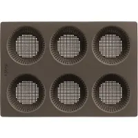 Lékué Bakvorm uit silicone voor 6 ronde broodjes ø 8cm H 2cm
