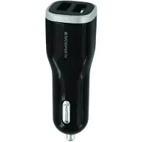 Mobiparts Autolader Dual USB 2.4A Zwart