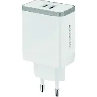 Mobiparts Thuislader Dual USB 2.4A Wit