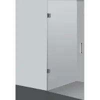 Sanilux Nisdeur starck profielloos 90x200 cm 8 mm veiligheidsglas