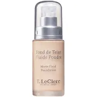 T.LeClerc Powdery Complexion Fluid Foundationcrème 30 ml Nr. 01 - Ivoire Mat