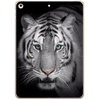 B2Ctelecom Apple iPad 9.7 (2017) Uniek Design Hoesje Witte Tijger