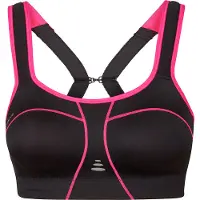 Purelime level 4 Padded Athletic sportbh zwart/roze