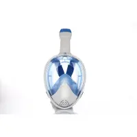 Atlantis Snorkel 2.0 Full Face Mask White/Blue-S/M