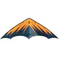 Elliot tweelijnsstuntkite Gladiator 1.8 183 cm oranje