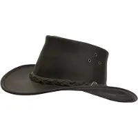 Horka westernhoed Wallaroo bruin maat S