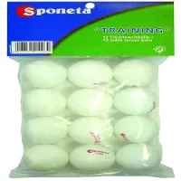 Sponeta Tafeltennis trainingsballetjes. 12 stuks