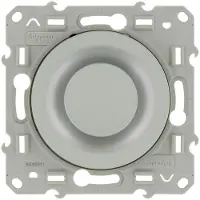 Schneider Electric Odace dimmer gloeilamp/halogeen 60-400W aluminium